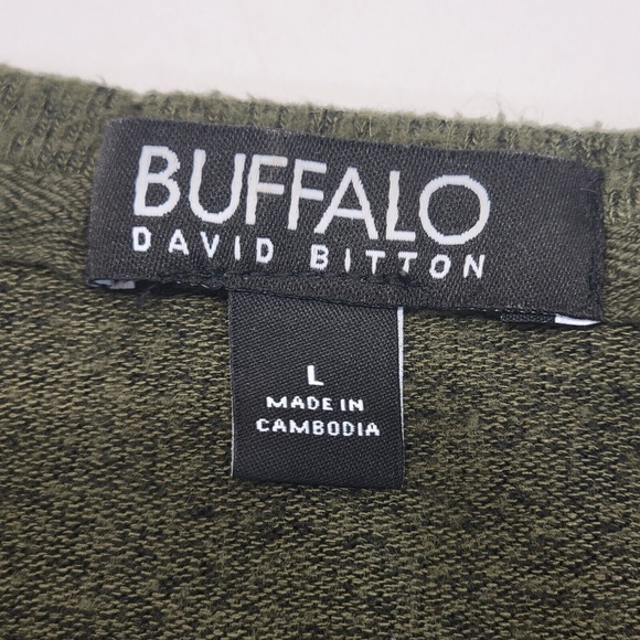 BUFFALO Star Sweatshirt Women's David Bitton - Picture 3 of 12